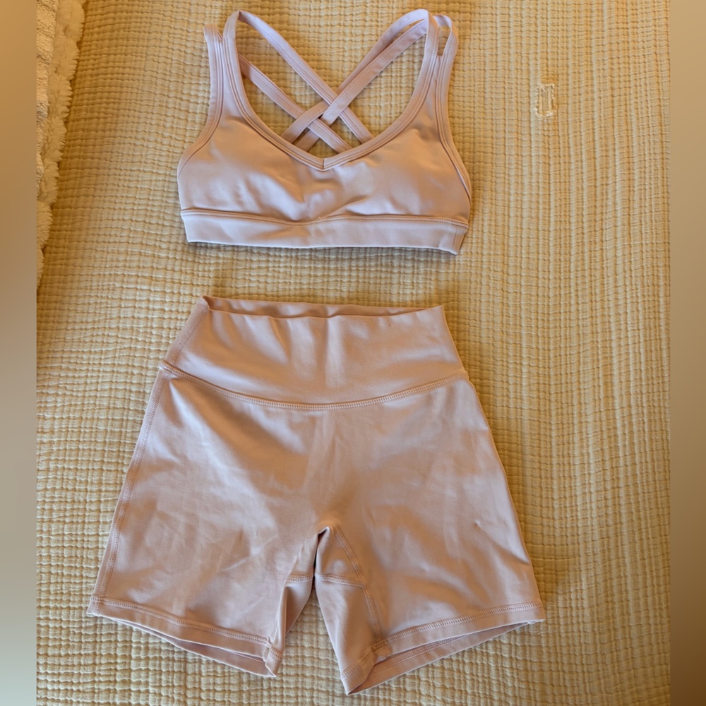 YoungLA Women's Pink Workout Set